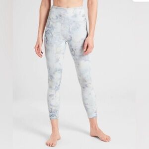 Athleta Elation Snow Dye High Waist Leggings Size M